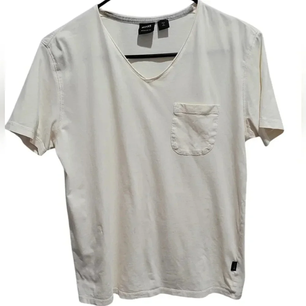 Hugo Boss Regular Fit V neck tee